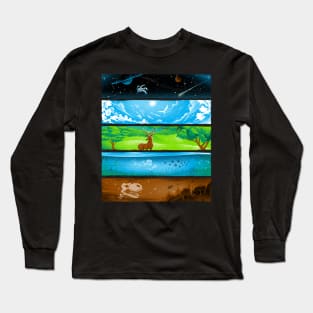 Across The Earth Long Sleeve T-Shirt